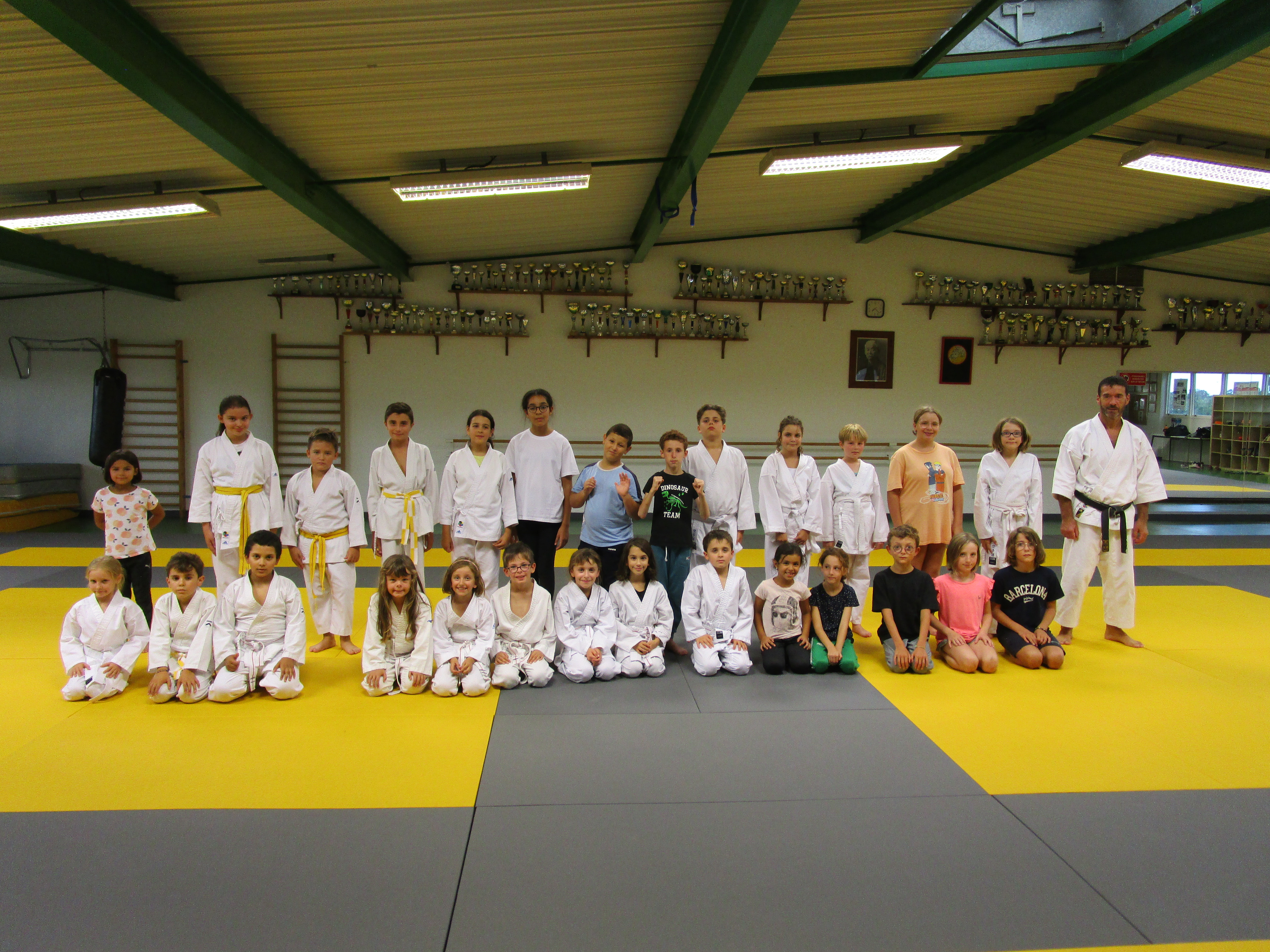 Groupe enfants USPK — Section Karaté Juniors